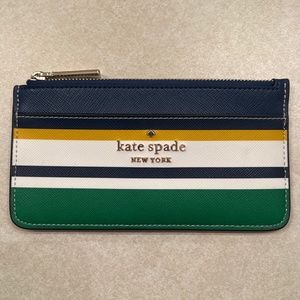 Kate Spade Large Slim card case Holder Wallet (NWOT)